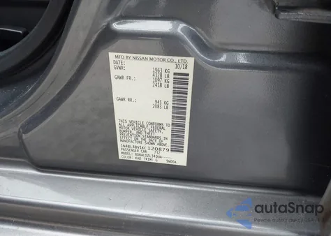 2019 Nissan Altima 2.5 S from USA, damaged, VIN 1N4BL4BV1KC120879